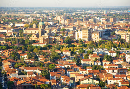 Photo: Italy, Ravenna aerial view. Italy, Ravenna aerial view.