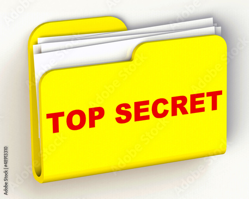 Illustration: TOP SECRET TOP SECRET