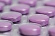 Medicine pills packed in blisters