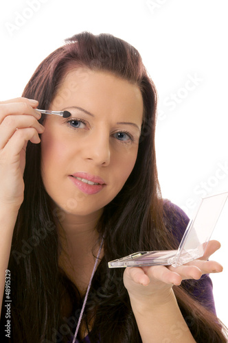 Photo: pretty woman with make-up pretty woman with make-up