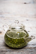 Glass teapot