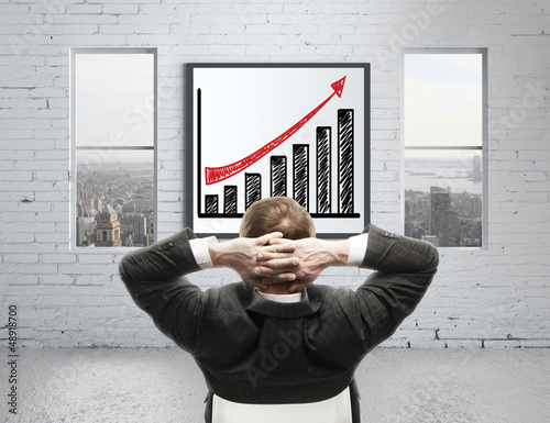 Photo: growth chart on poster growth chart on poster