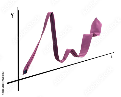 Photo: Tie graph Tie graph