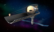 Illustration: Space telescope in orbit Space telescope in orbit