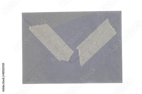 Photo: Old Blue Envelope Old Blue Envelope