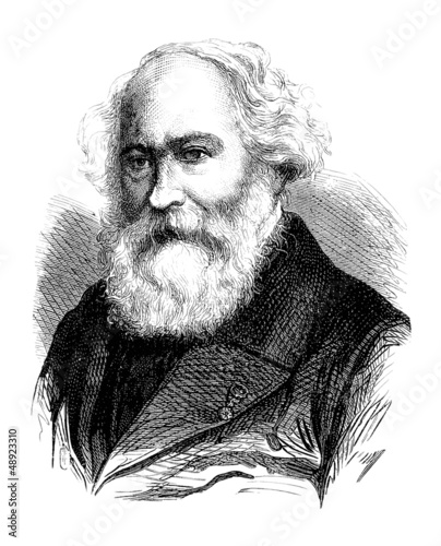 Illustration: Bearded Grand-Father - 19th century Bearded Grand-Father - 19th century