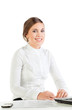 Photo: Smiling young businesswoman Smiling young businesswoman