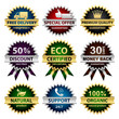 Collection of badges - for sellers. Vector eps8