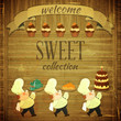 Vector: Cafe Menu Retro Design Cafe Menu Retro Design