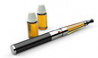 electronic cigarette leather and metal