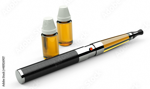 Photo: electronic cigarette leather and metal electronic cigarette leather and metal