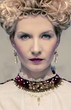 Portrait of beautiful haughty queen