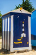 Beach huts on island Oleron in France