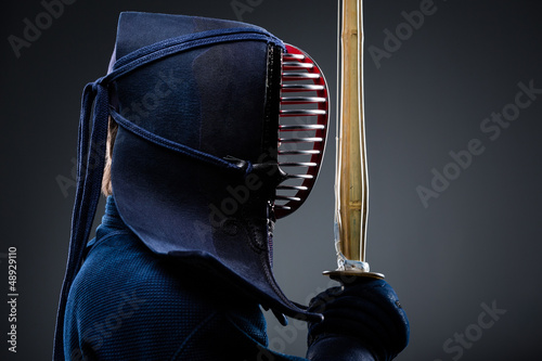 Photo: Japanese martial art of sword fighting Japanese martial art of sword fighting
