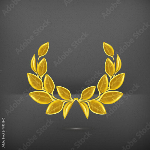 Vector: Laurel wreath, award Laurel wreath, award