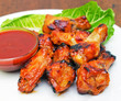 Plate of Buffalo Chicken Wings