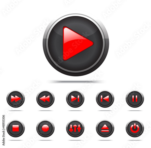 Illustration: media player media player