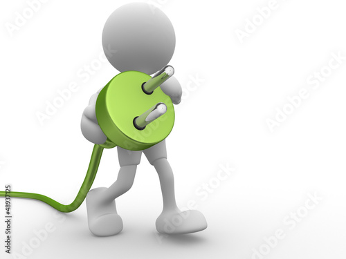 Illustration: Electric plug Electric plug