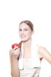 Photo: woman fit apple woman fit apple