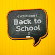 Back to school, vector Eps10 illustration.
