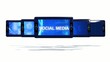 Video: Smartphones animation Social media network video Smartphones animation Social media network video