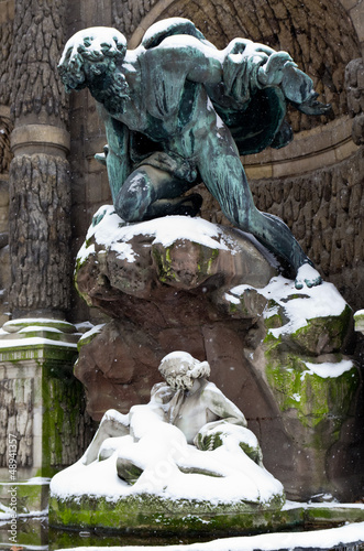 Photo: jardin du luxembourg sous la neige paris jardin du luxembourg sous la neige paris