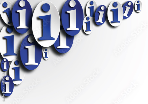 Illustration: i information fond blanc paysage i information fond blanc paysage