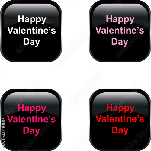 Vector: Vector love Buttons. Vector love Buttons.