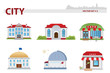 Public building. Set 2.