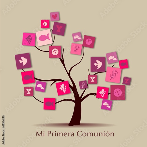 Vector: MI PRIMERA COMUNION MI PRIMERA COMUNION