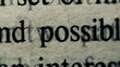 Video: Text moves on a paper Text moves on a paper