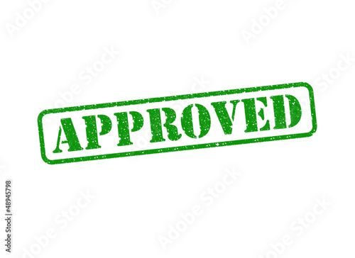 Illustration: Approved Stamp Approved Stamp