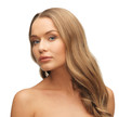 beautiful woman with long hair