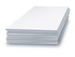 White paper stacked