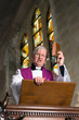 Foto: Preacher on pulpit Preacher on pulpit