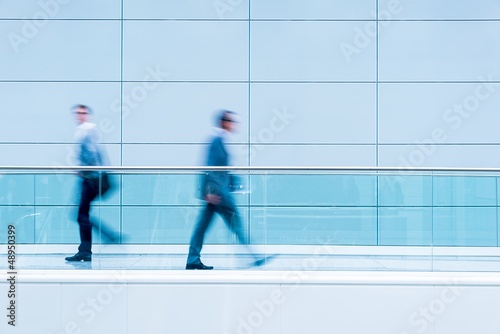 Photo: futuristic indoor walkway futuristic indoor walkway