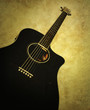 retro guitar