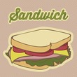 vintage sandwich