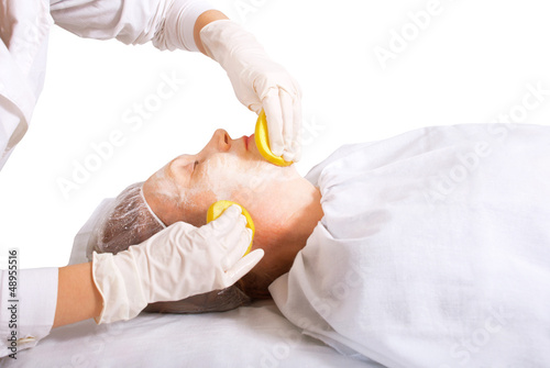 Photo: Facial cleansing Facial cleansing