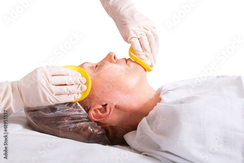 Photo: Facial cleansing Facial cleansing