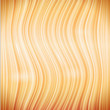 Vector beige wooden or hair waves seamless pattern