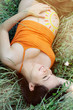 Beautiful pregnant woman portrait.