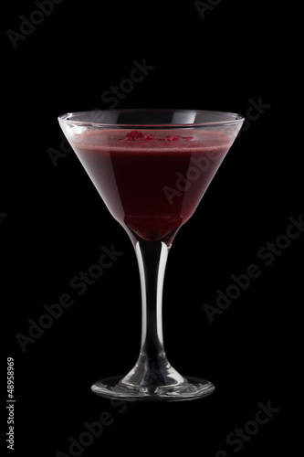 Photo: Raspberry Cosmopolitan coctail Raspberry Cosmopolitan coctail