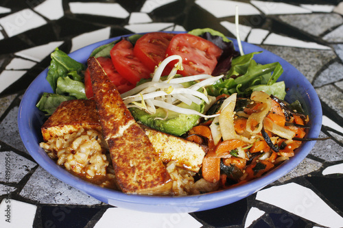 Photo: Vegetarian Bowl Vegetarian Bowl