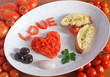 Photo: Bruschette di San Valentino Bruschette di San Valentino