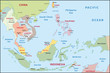 Southeast Asia map