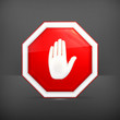 Vector: Stop sign Stop sign