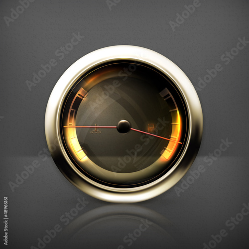 Vector: Fuel indicator Fuel indicator