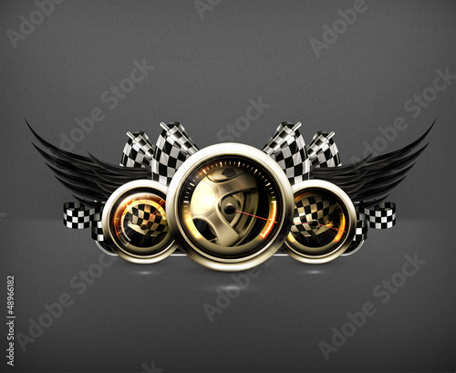 Vector: Auto emblem Auto emblem