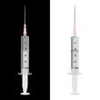 Syringe vector illustration isolated